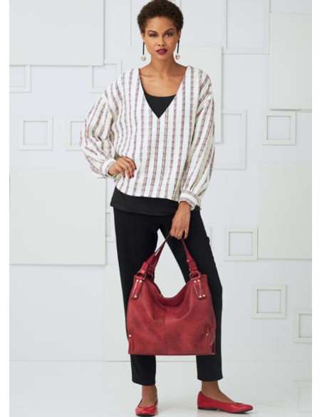 Patron de haut, jupe et pantalon - Vogue 9286