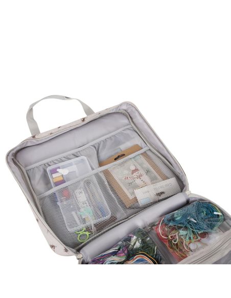 Sac à ouvrage pour broderie - Abeille