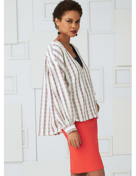 Patron de haut, jupe et pantalon - Vogue 9286
