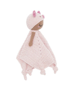 Kit crochet doudou couverture - Cochon 2