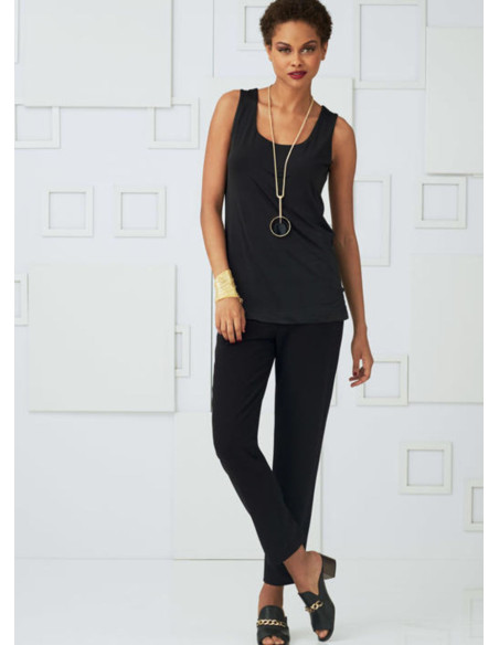 Patron de haut, jupe et pantalon - Vogue 9286