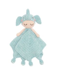 Kit crochet doudou couverture - Éléphant