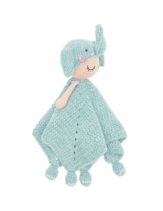 Kit crochet doudou couverture - Éléphant 2
