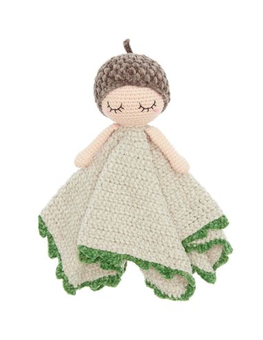 Kit crochet doudou couverture - Nature