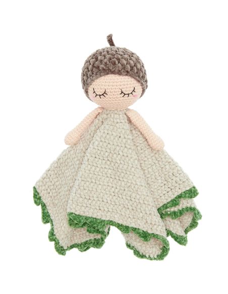 Kit crochet doudou couverture - Nature