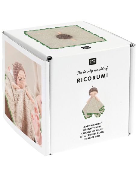 Kit crochet doudou couverture - Nature