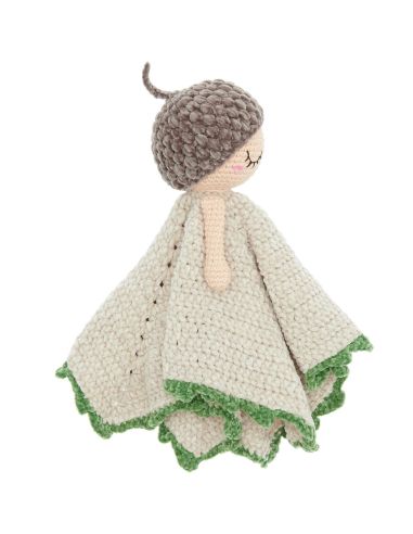 Kit crochet doudou couverture - Nature