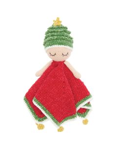Kit crochet doudou couverture - Noël