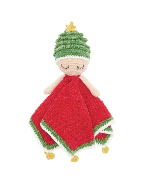 Kit crochet doudou couverture - Noël