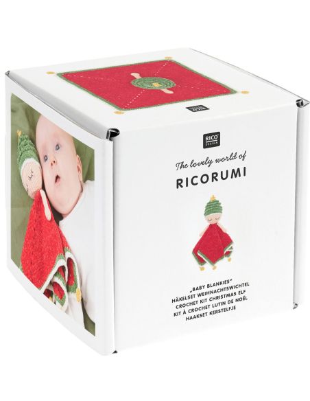 Kit crochet doudou couverture - Noël