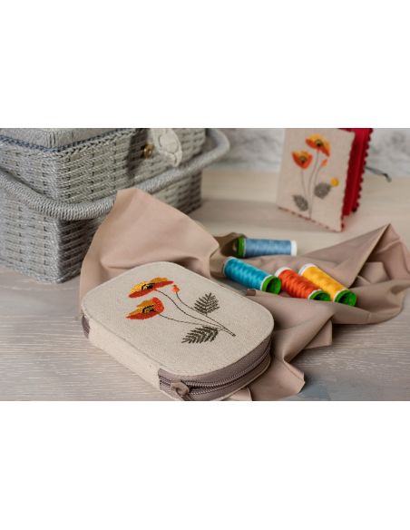 Kit de couture - Coquelicots