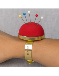 Bracelet porte épingles Bohin - Rouge 2