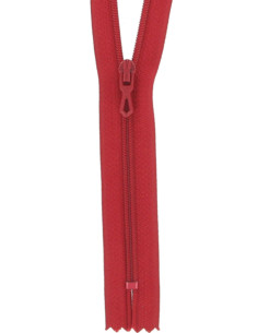 Fermeture éclair nylon - Rouge carmin 2