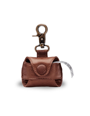 Etui en cuir pour mètre ruban Muud Malmö Hook - Rich Brown