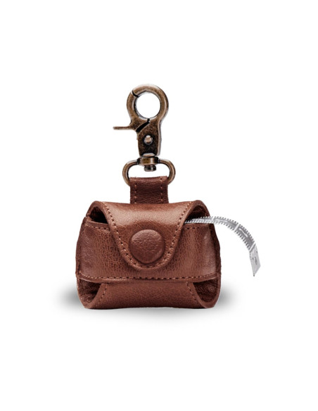 Etui en cuir pour mètre ruban Muud Malmö Hook - Rich Brown