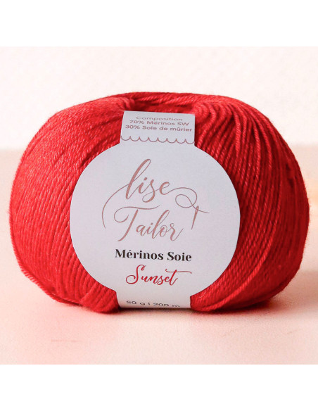 Laine Mérinos Soie Lise Tailor