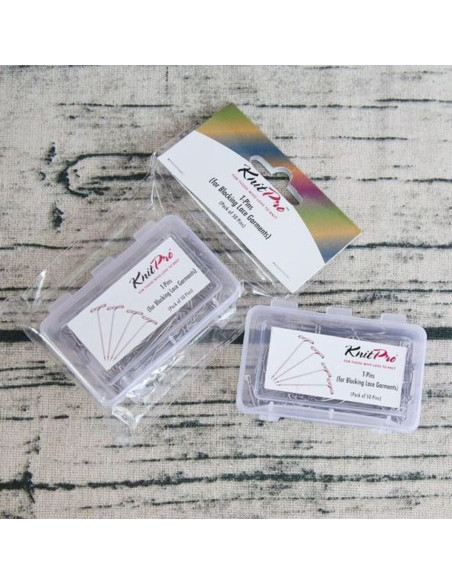 Boite de 50 épingles pour tricot en T KnitPro