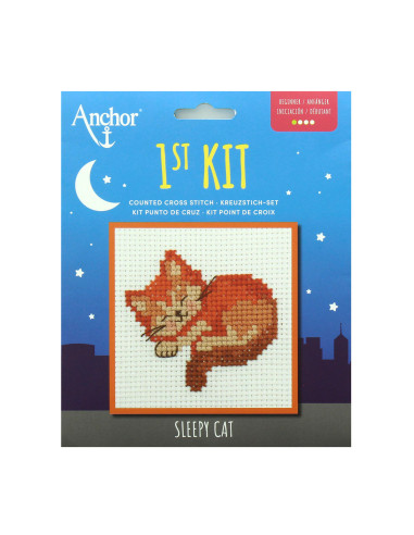 Mon 1er kit point de croix - Chat