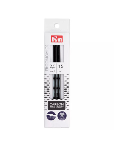 Aiguilles à tricoter à 2 pointes Prym Ergonomics