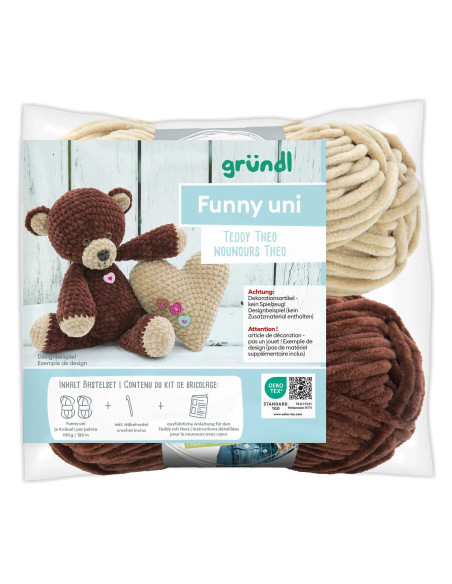 Kit crochet - Nounours Théo