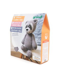 Kit crochet - Wilma le raton laveur