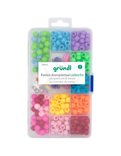 Coffret de 109 grs perles fantaisie 8 mm