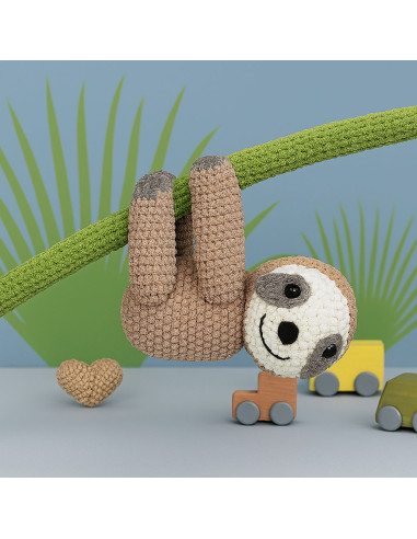 Kit crochet - Fred le paresseux