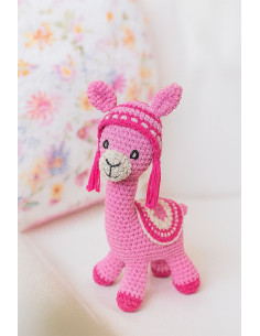 Kit crochet - Lydia le lama 2