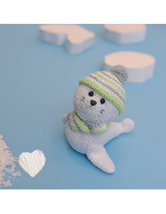 Kit crochet - Robbie le phoque 2