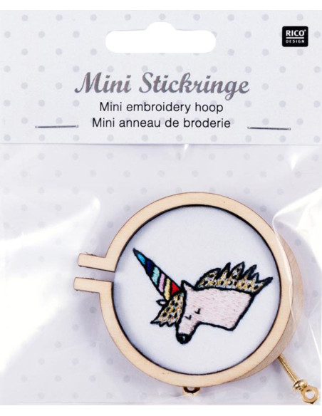 Mini cercle à broder rond en bois pour broderie 55 mm