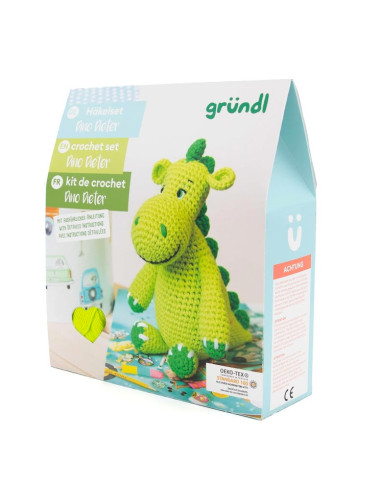Kit crochet - Dieter le dino