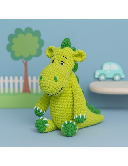 Kit crochet - Dieter le dino