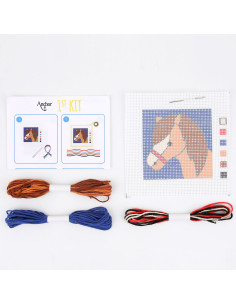 Mon 1er kit canevas -  Tête de cheval 2