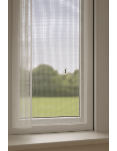 Tissu moustiquaire blanche grande largeur