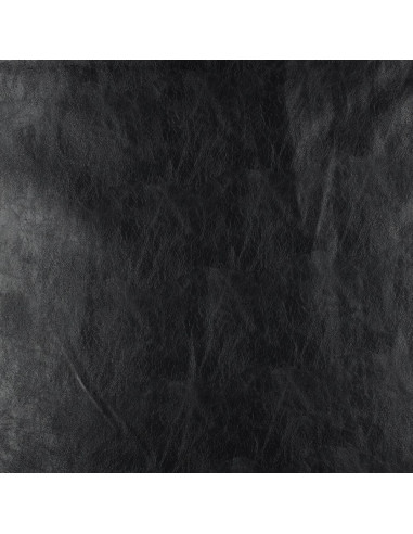 Tissu simili stretch brillant pour habillement - Noir