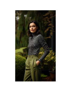 Tissu jersey viscose - Léopard 2
