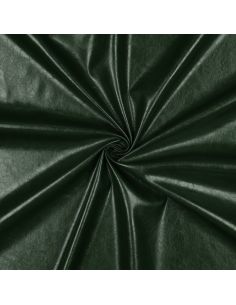 Tissu simili stretch brillant pour habillement - Vert anglais