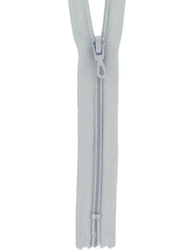 Fermeture éclair nylon - Gris goéland