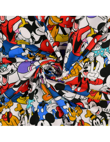 Tissu jersey Disney - Mickey et ses amis