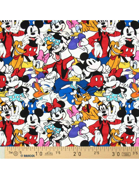 Tissu jersey Disney - Mickey et ses amis