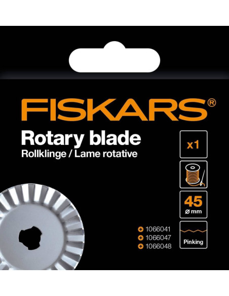 Lame rotative Fiskars zigzag Ø45 mm