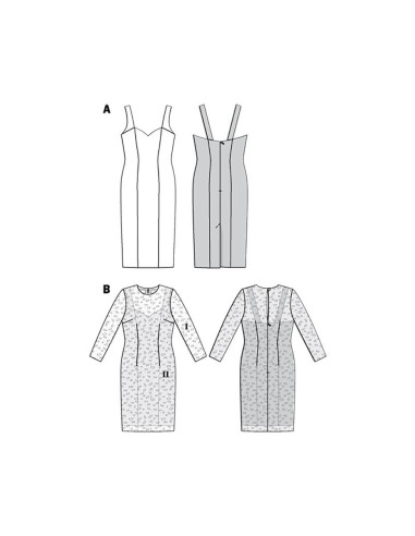 Patron de robe - Burda 6423