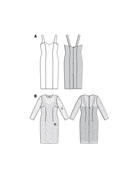 Patron de robe - Burda 6423