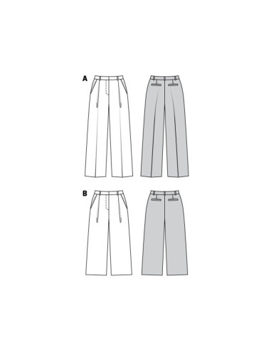 Patron de pantalon - Burda 6436