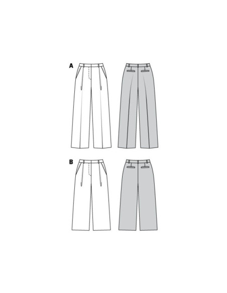Patron de pantalon - Burda 6436