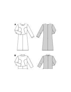 Patron de robe et T-shirt - Burda 5677 2