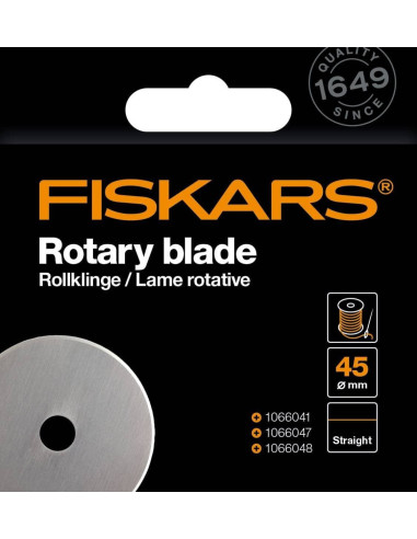 Lame rotative Fiskars Ø45 mm