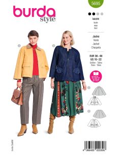 Patron de veste - Burda 5695