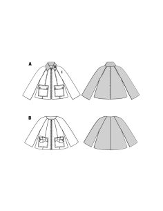 Patron de veste - Burda 5695 2