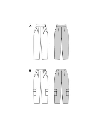 Patron de pantalon - Burda 5699